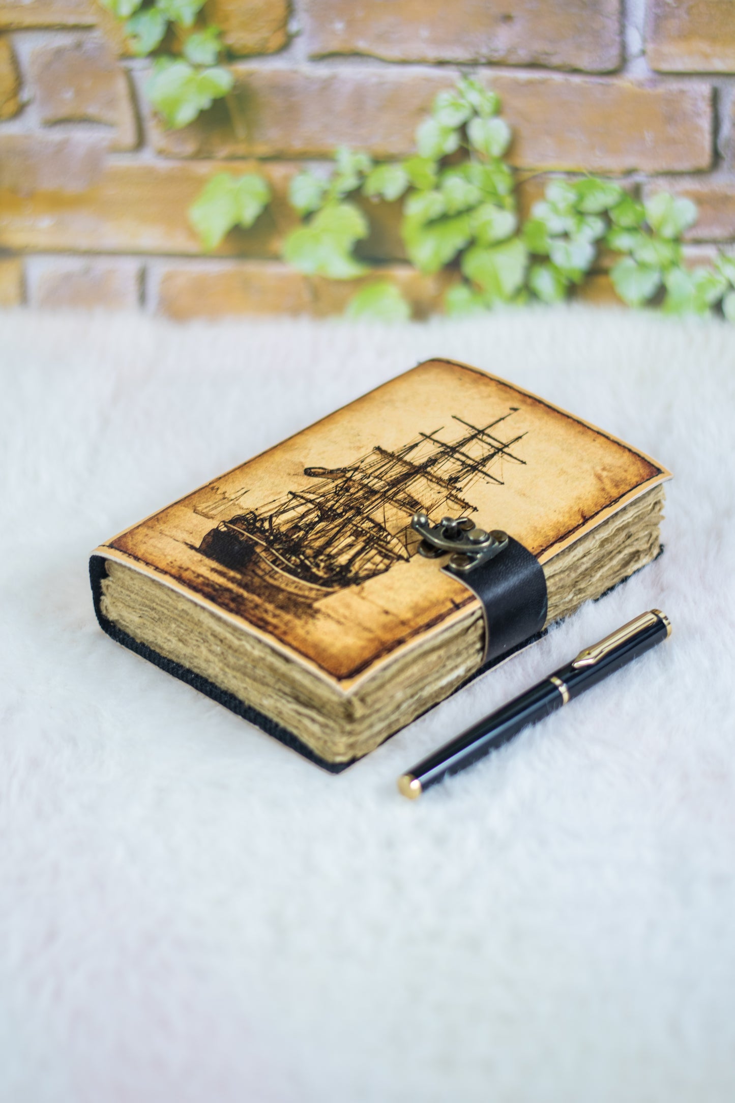 Antique Ship Journal Store in A5 size